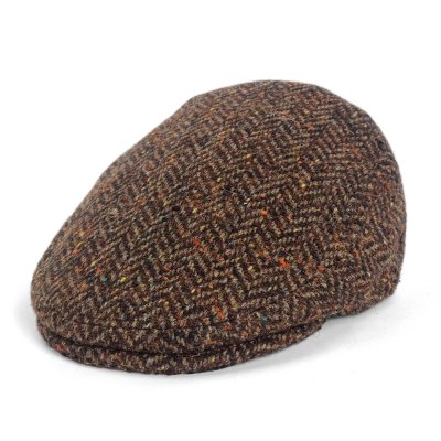 Kaszkiet - Gårda Premium Penrith Wool Sixpence (brązowy)