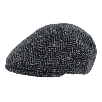 Kaszkiet - Gårda Premium Penrith Wool Sixpence (szary)