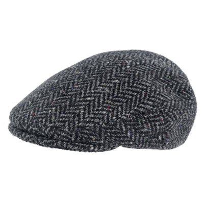 Kaszkiet - Gårda Premium Penrith Wool Sixpence (szary)