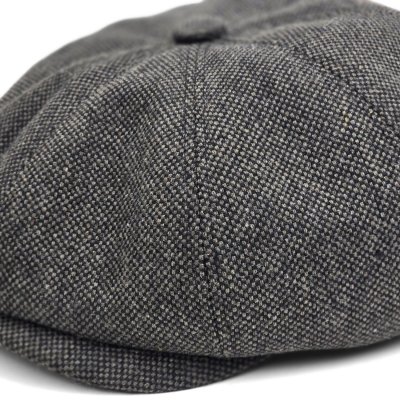 Kaszkiet - Gårda Telford Newsboy Cap (ciemnoszary)