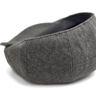 Kaszkiet - Gårda Telford Newsboy Cap (ciemnoszary)