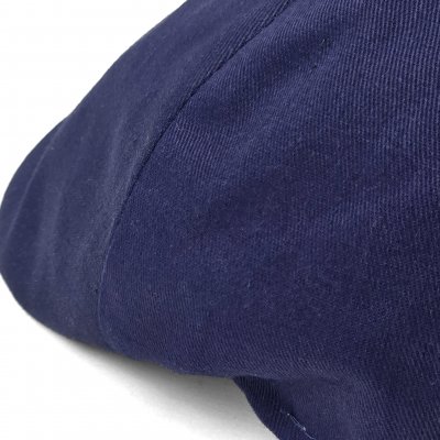 Gubbkeps / Flat cap - Gårda Vico Cotton Flat Cap (marinblå)