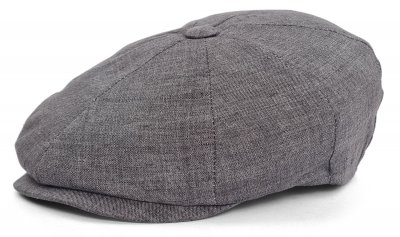 Kaszkiet - Gårda Palizzi Marina Linen Newsboy Cap (szary)