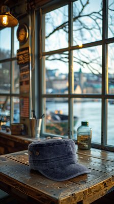 Kaszkiet - Gårda Viper Army Cap (niebieski)