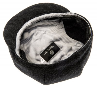 Kaszkiet - CTH Ericson Gustav Earflap Re-Source Wool (szary)