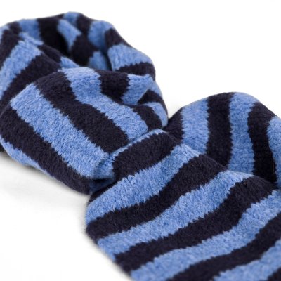 Szaliki - Gårda Grindelwald Striped Wool Mix Scarf (niebieski)