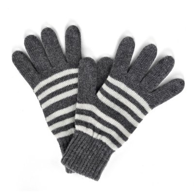 Rękawice - Gårda Cavalese Knitted Wool Mix Gloves (szary/biały)