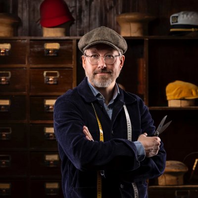 Kaszkiet - CTH Ericson Alan Sr. Harris Tweed (zielony)