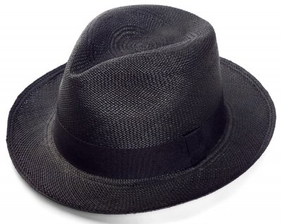 Kapelusze - Gårda Japon Panama (czarny)