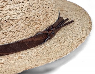 Kapelusze - Gårda Pampaneria Raffia Fedora (naturalny)