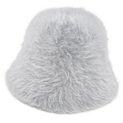 Kapelusze - Gårda Angora Cloche (szary)