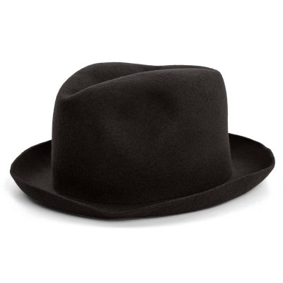 Kapelusze - Gårda Anzio Unstructured Wool Hat (czarny)