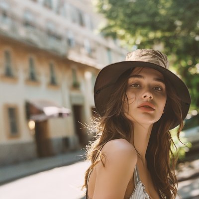 Kapelusze - Gårda Asinara Outdoor Hat (beżowy)