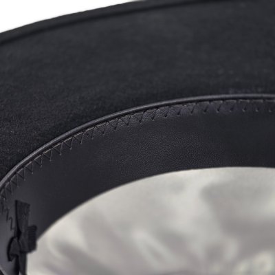 Kapelusze - Gårda Astoria Fedora (czarny)