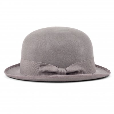 Kapelusze - Gårda Aviano Bowler Wool Hat (jasnoszary)