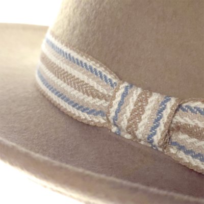 Kapelusze - Gårda Belluno Crushable Wool felt Fedora (beżowy)