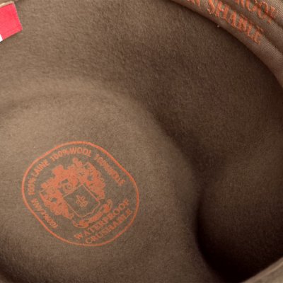 Kapelusze - Gårda Belluno Crushable Wool felt Fedora (beżowy)