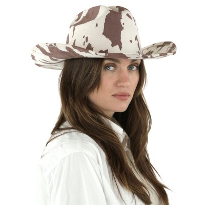 Kapelusze - Gårda Bozeman Cowboy (biały/brązowy)