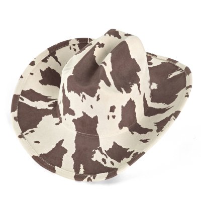 Kapelusze - Gårda Bozeman Cowboy (biały/brązowy)