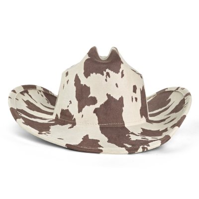 Kapelusze - Gårda Bozeman Cowboy (biały/brązowy)