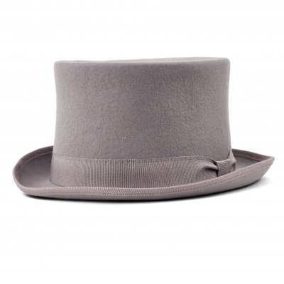 Kapelusze - Gårda Chieri Top Hat Wool (szary)