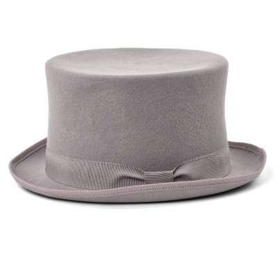 Kapelusze - Gårda Chieri Top Hat Wool (szary)