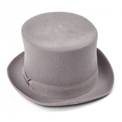 Kapelusze - Gårda Chieri Top Hat Wool (szary)