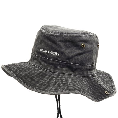 Kapelusze - Gårda Cold Beers Bucket Hat (szary)