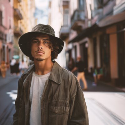 Kapelusze - Gårda Connemara Outdoor Hat (zielony)