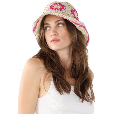 Słomiany kapelusz - Gårda Crete Bucket hat (natura/wiele)
