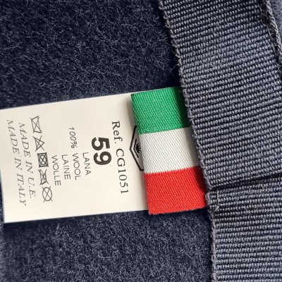 Kapelusze - Gårda Empoli Wool Traveller (niebieski)