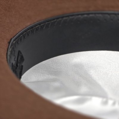 Kapelusze - Gårda Everett Fedora (brązowy)