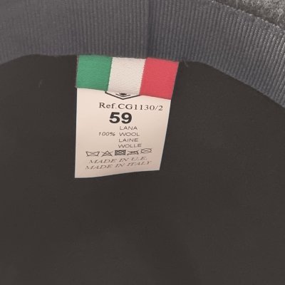 Kapelusze - Gårda Fabriano Wide Brim Wool Fedora (czarny)