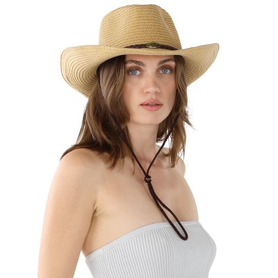 Słomiany kapelusz - Gårda Faro Western Hat (khaki)