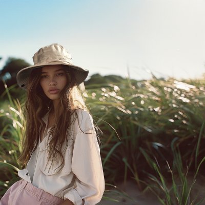 Kapelusze - Gårda Jotun Outdoor Hat (beżowy)