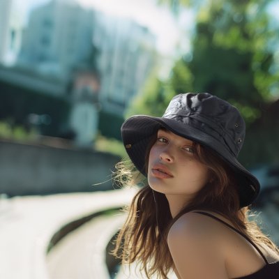 Kapelusze - Gårda Jotun Outdoor Hat (czarny)