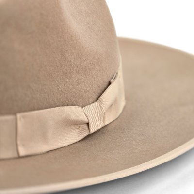 Kapelusze - Gårda Mapleton Wide brimmed Fedora (beżowy)