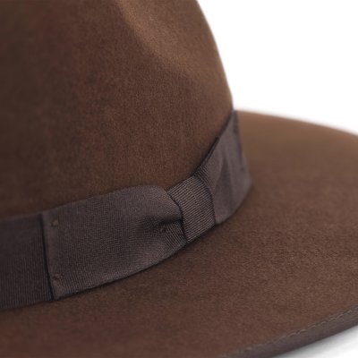Kapelusze - Gårda Mapleton Wide brimmed Fedora (brązowy)