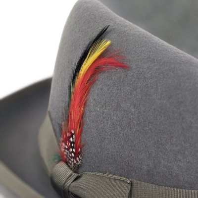 Kapelusze - Gårda Ocala Player Woolfelt (szary)