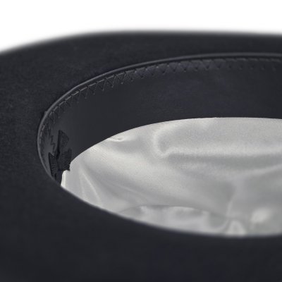 Kapelusze - Gårda Ocala Player Woolfelt (czarny)