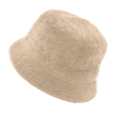 Kapelusze - Gårda Orvieto Angora Bucket Hat (wielbłąd)