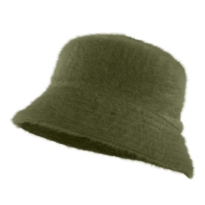 Kapelusze - Gårda Orvieto Angora Bucket Hat (zielony)