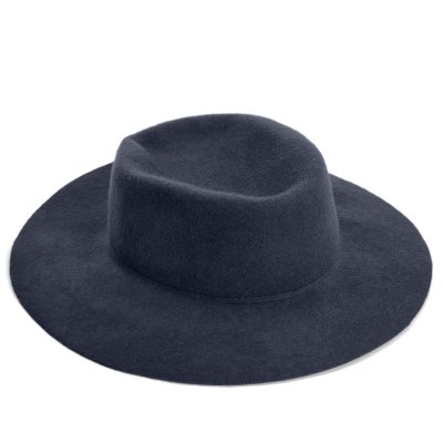 Kapelusze - Gårda Pinerolo Unstructured Wool Hat (niebieski)