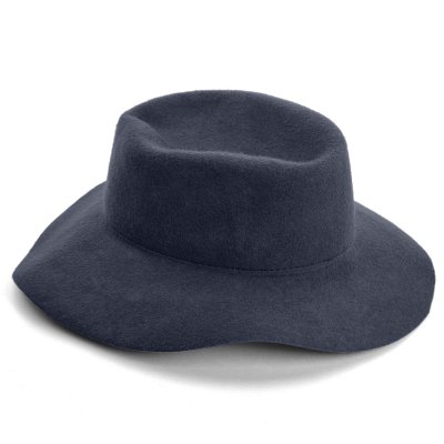 Kapelusze - Gårda Pinerolo Unstructured Wool Hat (niebieski)