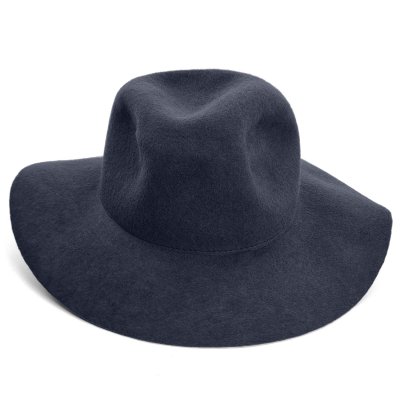 Kapelusze - Gårda Pinerolo Unstructured Wool Hat (niebieski)