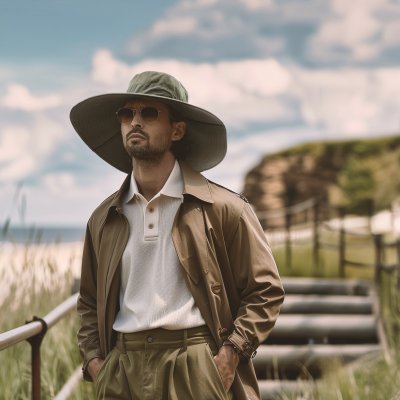 Kapelusze - Gårda Sarek Outdoor Hat (zielony)