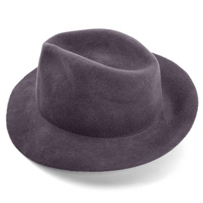 Kapelusze - Gårda Sassari Wool Fedora (szary)