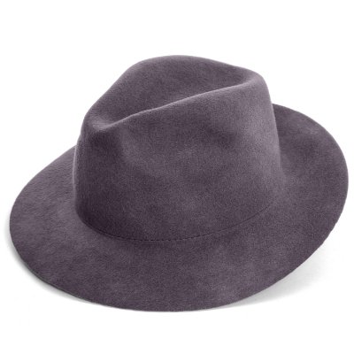 Kapelusze - Gårda Sassari Wool Fedora (szary)