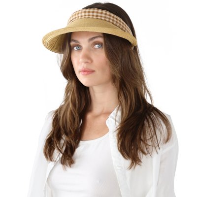 Daszek przeciwsłoneczny - Gårda Split Visor (naturalny/brązowy/beżowy)