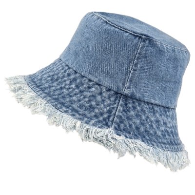 Kapelusze - Gårda Vintage Denim bucket hat (jasnoniebieski)